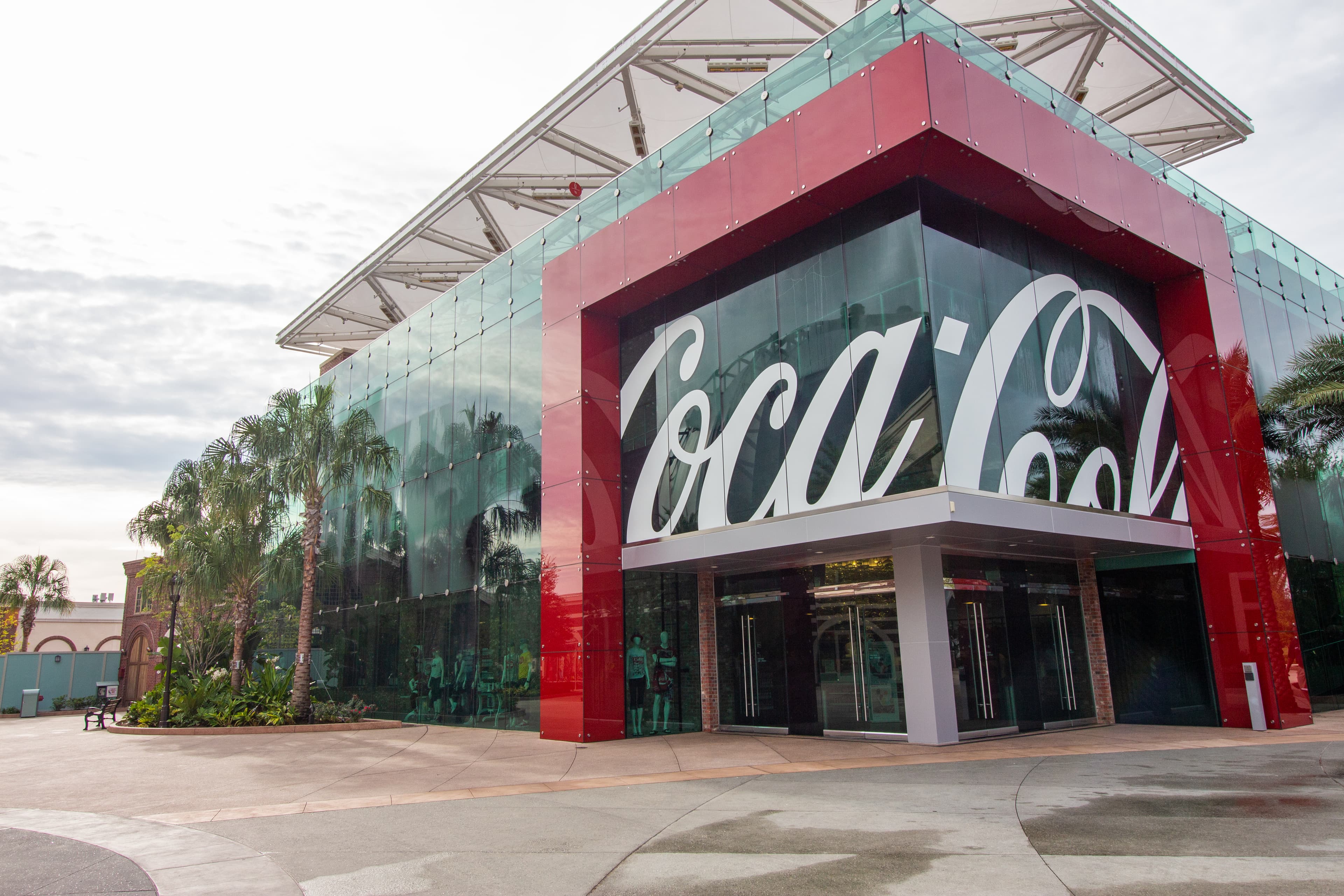 Coca-Cola Store Rooftop Beverage Bar